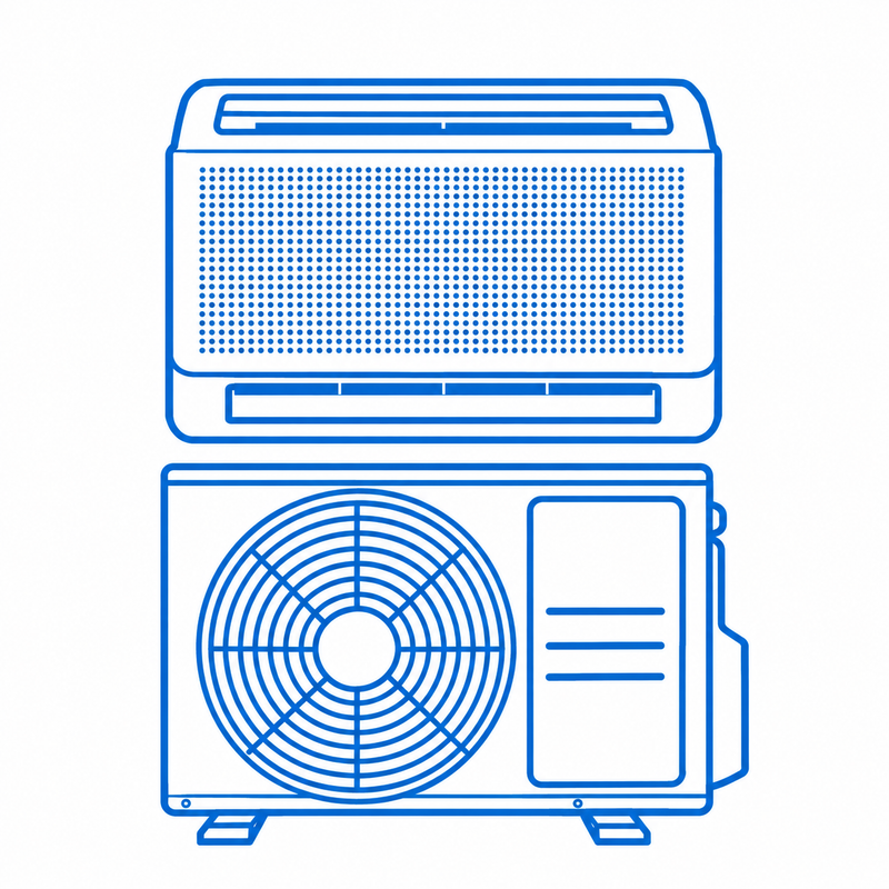 Konsolen-Klimaanlagen