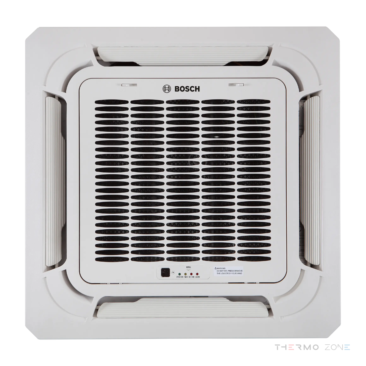 Bosch Climate CL5000i Deckenkasseten Inneneinheit Frontansicht für Multi-Split Klimaanlagen