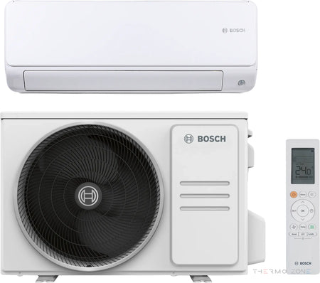 Bosch Climate 6000i WE Komplettset – Innengerät, Außengerät und Fernbedienung