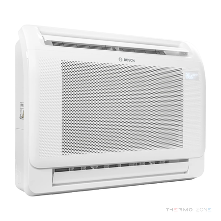 Bosch Climate CL5000i und CL7000i  Konsolgerät Inneneinheit Seitenansicht für Multi-Split Klimaanlagen