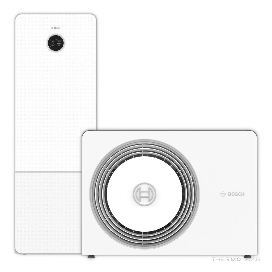 BOSCH Compress CS5800iAW 4 ORM-S Luft-Wasser-Wärmepumpe Innen- und Außeneinheit Set