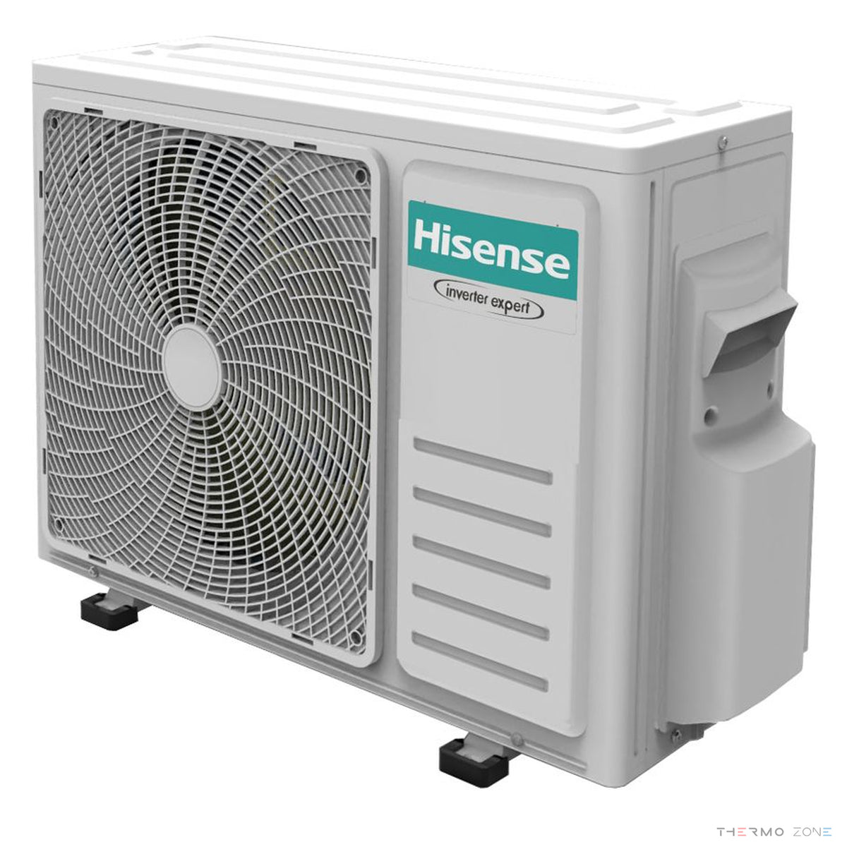 Hisense 2AMW42/52U4 Multi-Split-Außengerät für zwei Inneneinheiten – perspektivische Ansicht