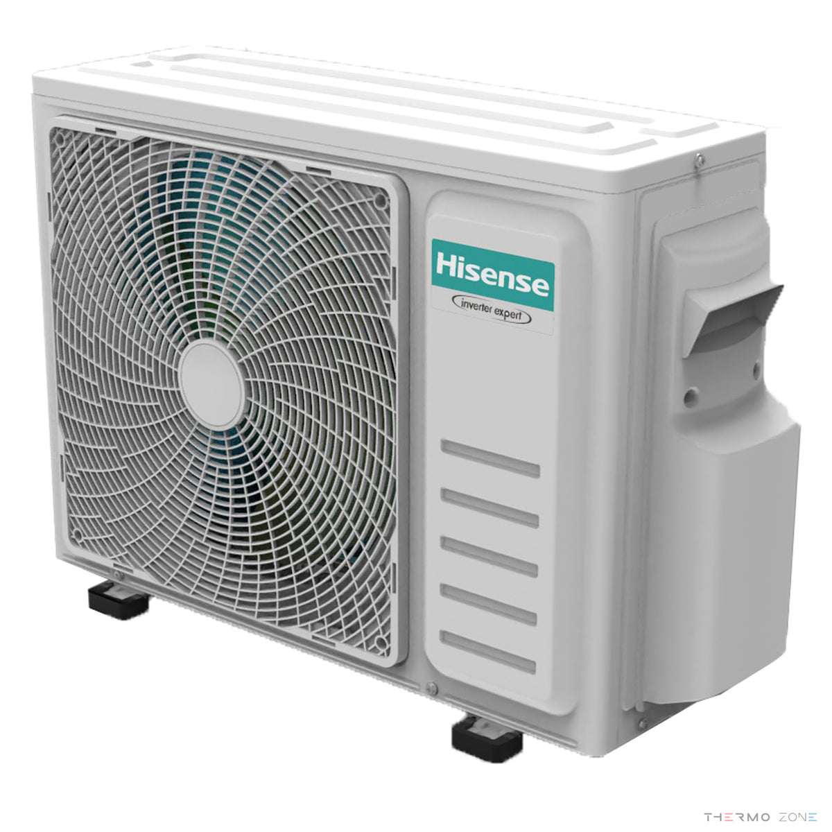 Hisense 4AMW81U4RJC Multi-Split-Außengerät für vier Inneneinheiten – perspektivische Ansicht
