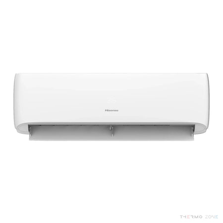 Hisense Hi-Smart Innengerät in Frontansicht mit geöffnetem Luftauslass