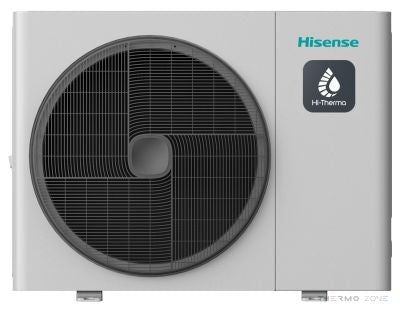 Hisense Hi-Therma Außeneinheit einer Luft-Wasser-Wärmepumpe