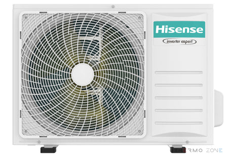Hisense Konsolenklimaanlage – Außeneinheit in Frontansicht