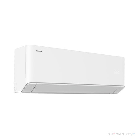 Hisense UNI HA Klimaanlage – Inneneinheit in linker Seitenperspektive mit geschlossener Front