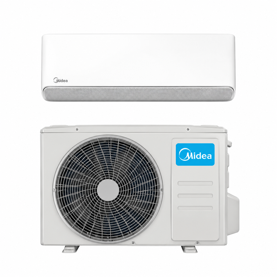 Midea Breezeless E Split-Klimaanlage – Innengerät und Außengerät