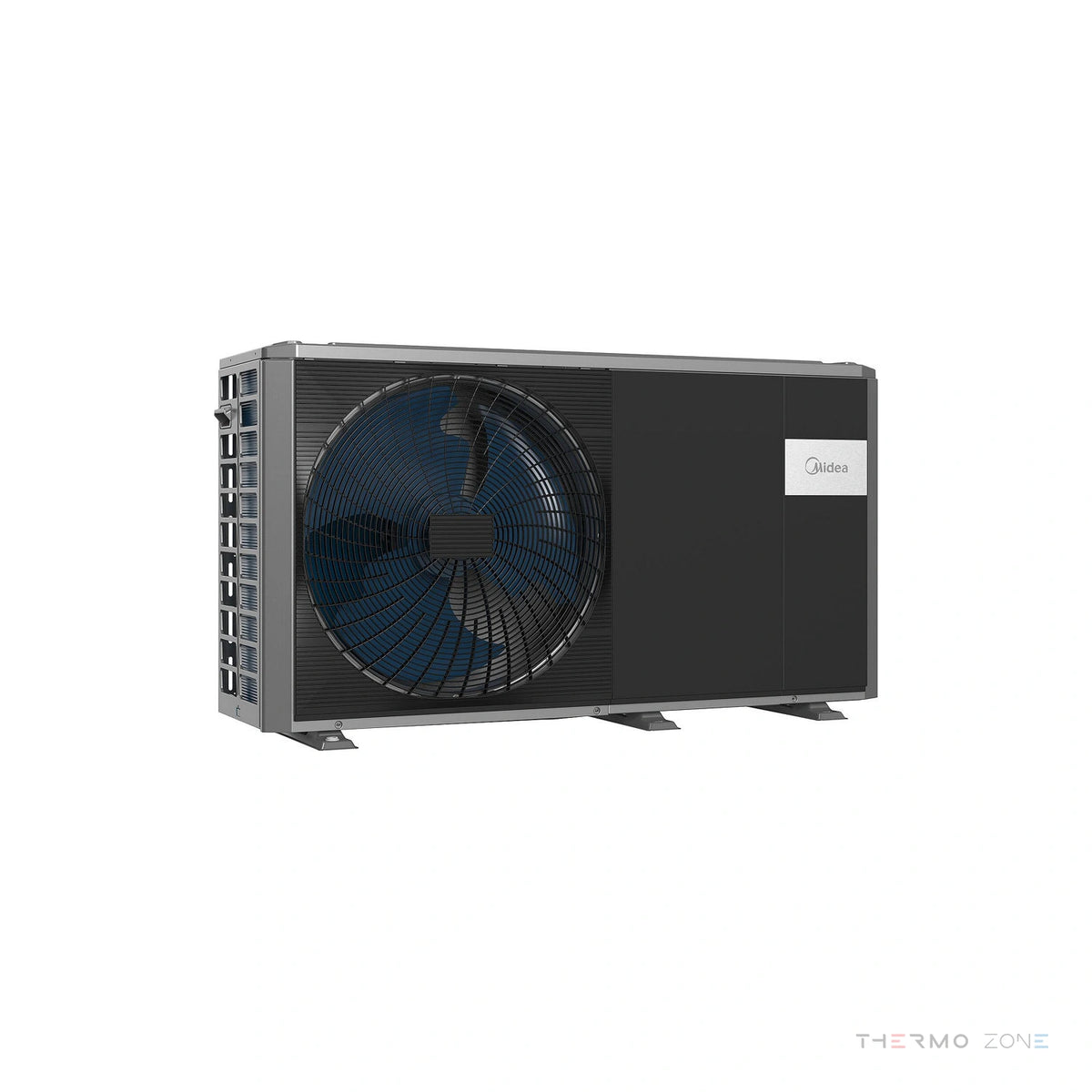 Midea M-Thermal Arctic Monoblock R290 Luft-Wasser-Wärmepumpe Außenmodul Perspektivansicht links