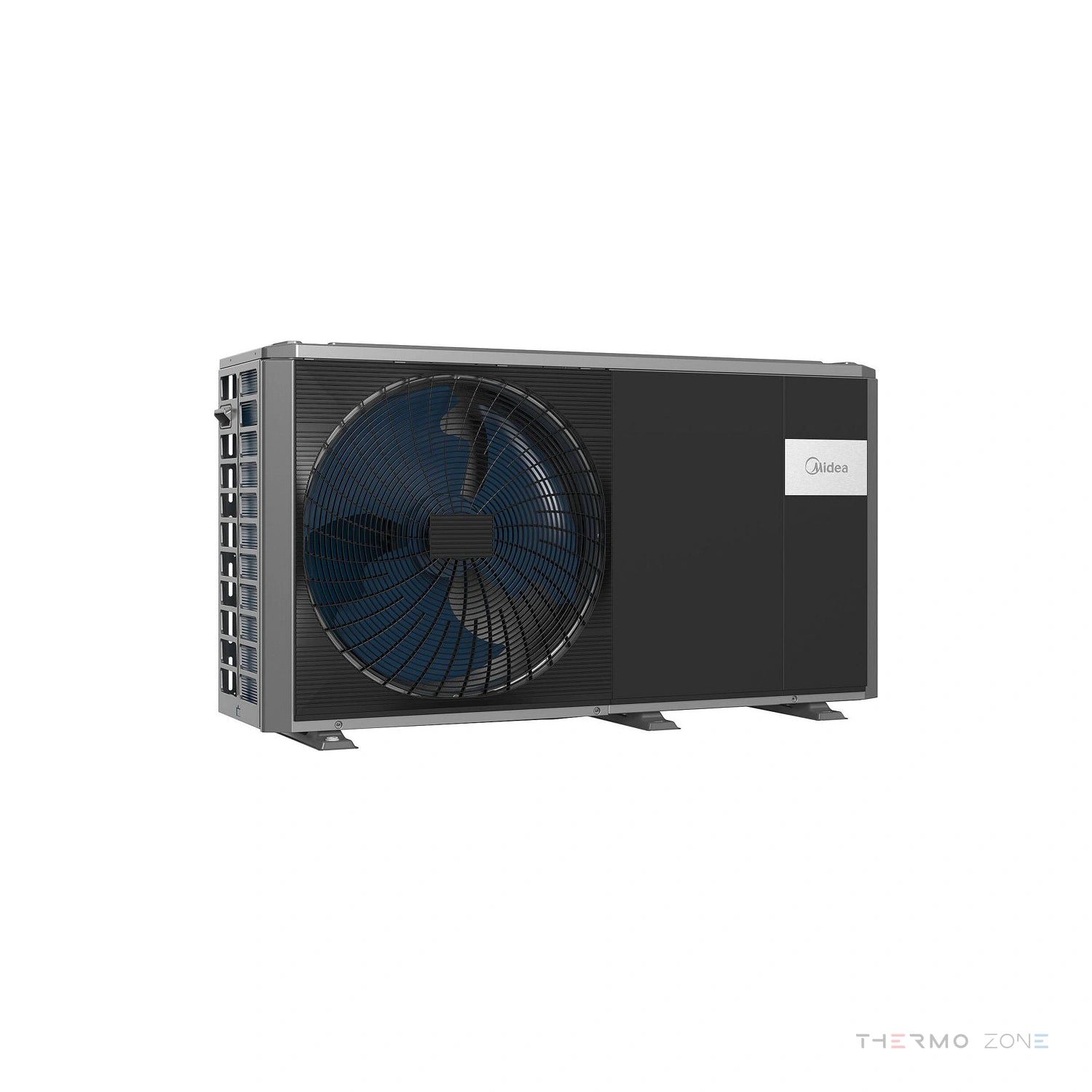 Midea M-Thermal Arctic Monoblock R290 Luft-Wasser-Wärmepumpe Außenmodul Perspektivansicht links