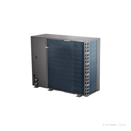 Midea M-Thermal Nature Monoblock R290 Luft-Wasser-Wärmepumpe Rückseite mit Wärmetauscher