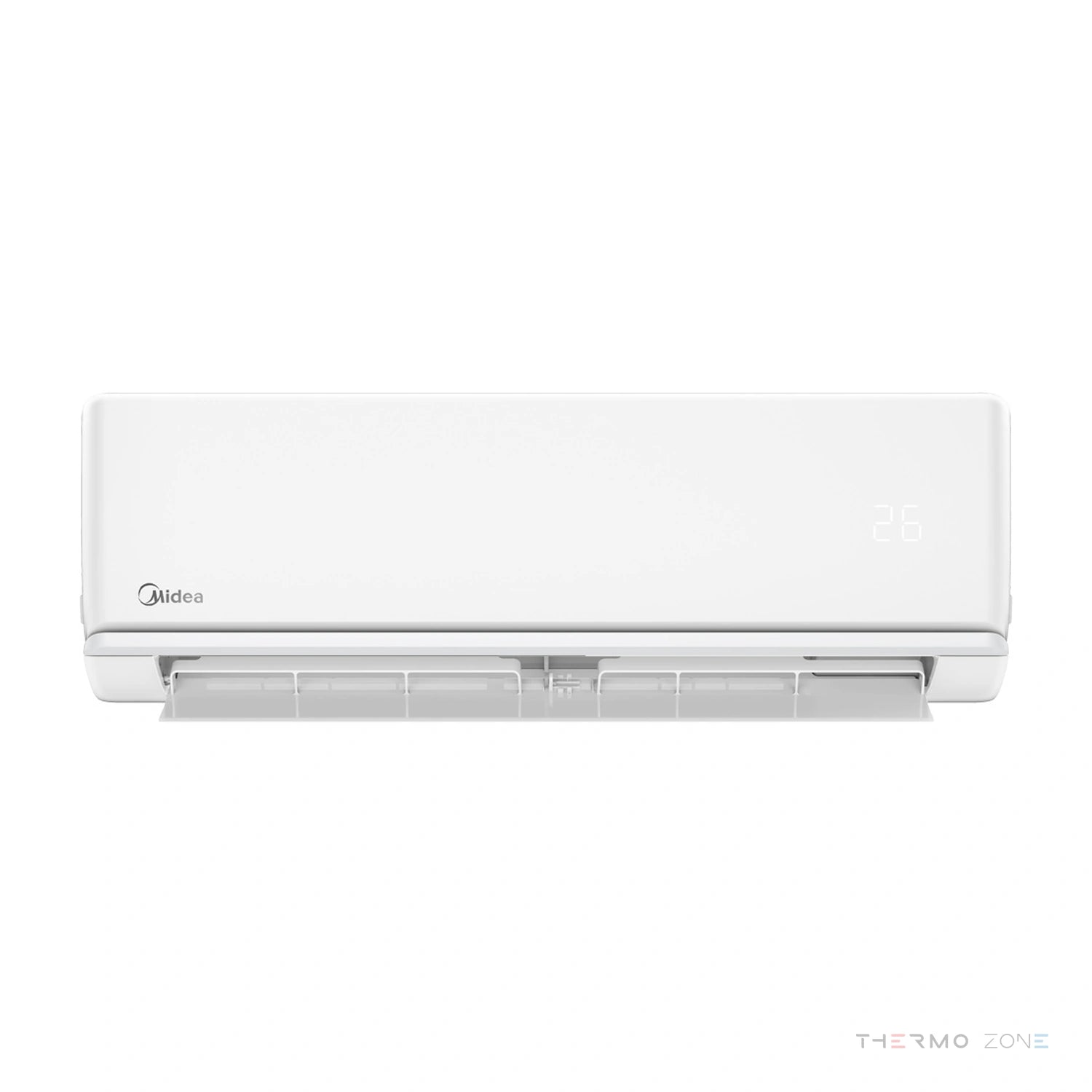Midea Prime 2 Multisplit Klimaanlage Innengerät Frontansicht geöffnet