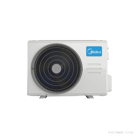 Midea Solstice Klimaanlage Außengerät Frontansicht