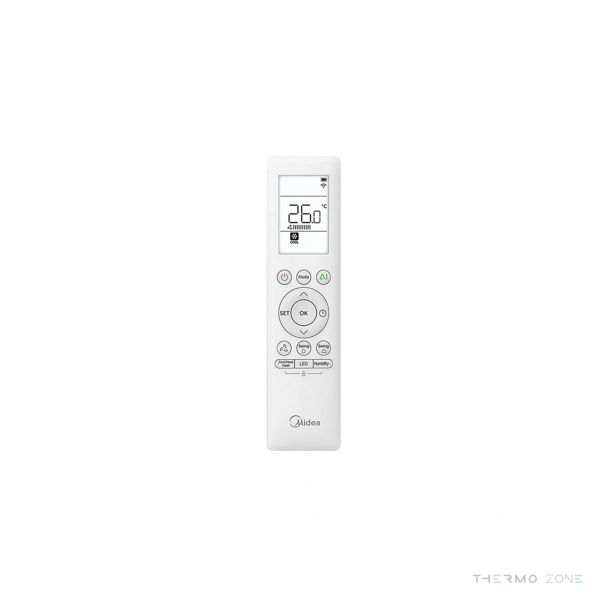 Midea Solstice Klimaanlage Fernbedienung