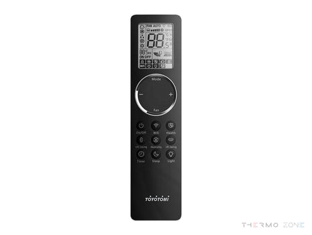 Toyotomi ERAI Black Velvet Fernbedienung – Smart Remote mit WiFi-Funktion und KI-Steuerung