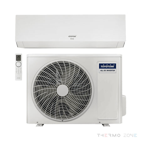 Toyotomi ERAI Klimaanlage Set mit Innengerät, Außengerät und Fernbedienung